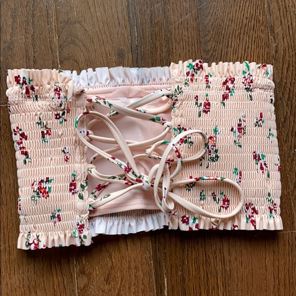 xhilaration bandeou bathing suit top - Picture 2 of 3